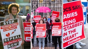 Protests held across Ireland after shocking report into late-term abortions