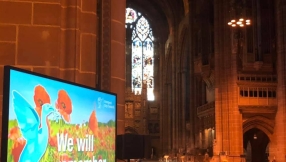 Prayers after Remembrance Sunday explosion