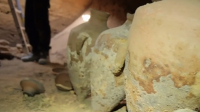 Archaeologists find rare burial caves dating back to time of the Exodus