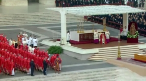 Pope Benedict laid to rest