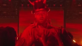 Satan shows up at the Grammys