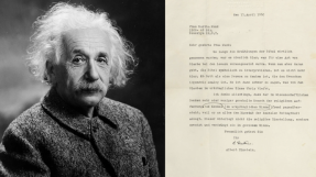 Rare Einstein letter rebutting biblical creation story for sale