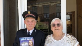 Salvation Army magazine seller finds love again