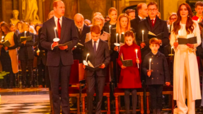 Prince and Princess of Wales join Christmas carol service at Westminster Abbey