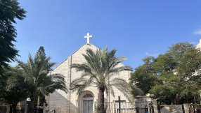 Gaza church damaged in airstrike