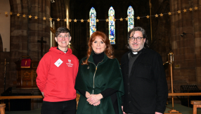 Duchess of York speaks of 'humbling' visit to Burnley church