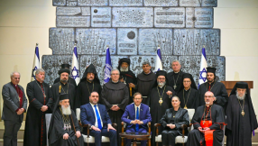 Jerusalem church leaders appeal for ceasefire in meeting with Israeli president