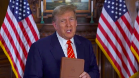 Trump rolls out new 'God Bless the USA' Bible during Holy Week