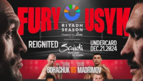 God in the ring in Riyadh match-up between Fury and Usyk