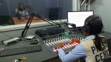 Christian radio stations promoting peace in a world of war