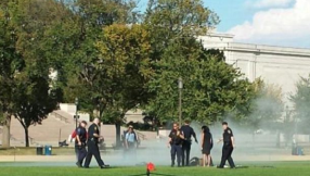 D.C. man on fire VIDEO, PHOTOS: Man pours gasoline on self and sets himself ablaze at National Mall