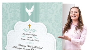 Prince George christening: 5,000 Christians sign card