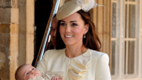 Kate Middleton christening dress PHOTOS: Alexander McQueen dress matched Prince George\'s lace gown