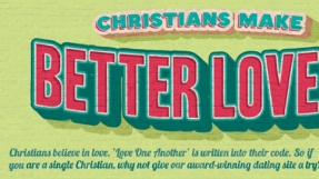 \'Christians make better lovers\' - dating site\'s new advertising campaign