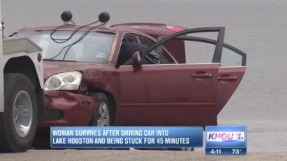 Elderly Woman miraculously survives after car was submerged in water for 45 minutes [VIDEO]