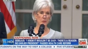 Kathleen Sebelius speech [VIDEO]: Obamacare leader even fumbles resignation speech, misses a page