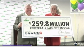 Former priest who took vow of poverty wins $259 million Mega Millions jackpot; Plans to give away most of the winnings