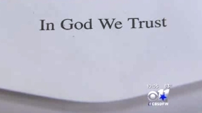 Texas county tax office adds \'In God We Trust\' to stationery