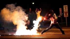 Ferguson riots: Pastor shot with rubber bullet calls for peaceful protest