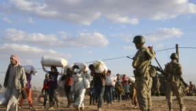 130,000 Syrians arrive in Turkey fleeing ISIS