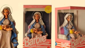 Mary and Jesus get the Barbie and Ken treatment