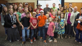 Jessa Duggar and Ben Seewald join the 19 Kids and Counting family at Ken Ham\'s Creation Museum