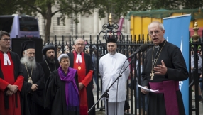 Welby backs military action against Islamic State, but says \'violence by itself resolves nothing\'