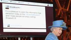 The Queen sends her first Tweet