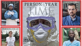 TIME Magazine Person of the Year 2014 is the Ebola fighters: Kent Brantly says his experience was \'opportunity for redemption\'