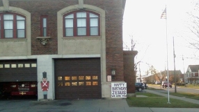 Fire chief refuses to remove \'Happy Birthday Jesus\' sign despite threat of lawsuits