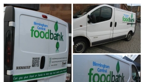 Outrage as thieves steal van from Birmingham foodbank