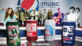 Josh Wilson features on 3 million limited edition Diet Pepsi cans