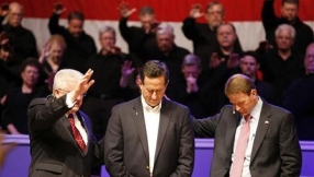 Rick Santorum says \'secular church\' is being imposed on America