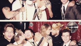 Taylor Swift, Calvin Harris party with One Direction\'s Louis Tomlinson, Niall Horan; But not Harry Styles