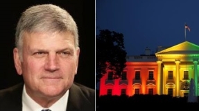 Franklin Graham calls White House  rainbow illumination \'outrageous\'