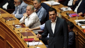 Greek parliament approves Euro bailout deal as Syriza party fragments 