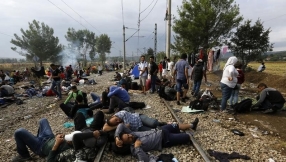 Syrian refugee crisis on Greece/Macedonia border