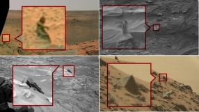 NASA rover appears to show photos of spaceship, pyramid, even mermaid on Mars