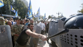 Ukraine: Violent nationalist protest outside parliament leaves one dead, many injured