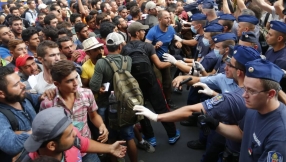 Migrant crisis: Chaos at Budapest train station, \'Please, we are human too\'