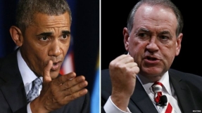 Obama act shows he wants to appease gays more than bolster US military â Huckabee