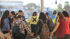 Thousands of Christian students gather for \'See You at the Pole\' prayer movement