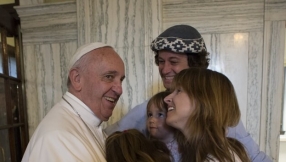 Pope tells Argentine family who travelled 13,000 miles to see him: \'You are crazy\'