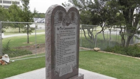 Republicans offer their home to the Ten Commandments monument in Oklahoma