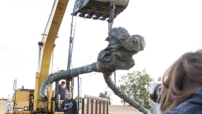 Wooly mammoth unearthed in Michigan