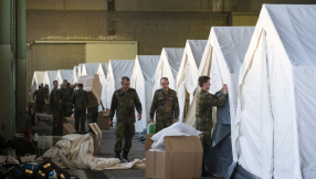 Tens of thousands of migrants living in German tents face woes as winter nears