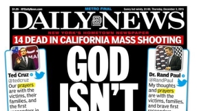 Religious, political leaders slam New York paper for mocking calls for prayers after California massacre