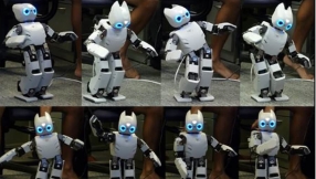 New chapter in robotics: \'Darwin\' the thinking robot teaches itself how to walk, just like a child, in California