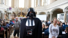 German church draws hundreds of people to special \'Star Wars\' Sunday service