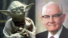 \'Star Wars\' movies fascinate Mormons, and it\'s not only because their leader resembled Yoda, the Jedi Master